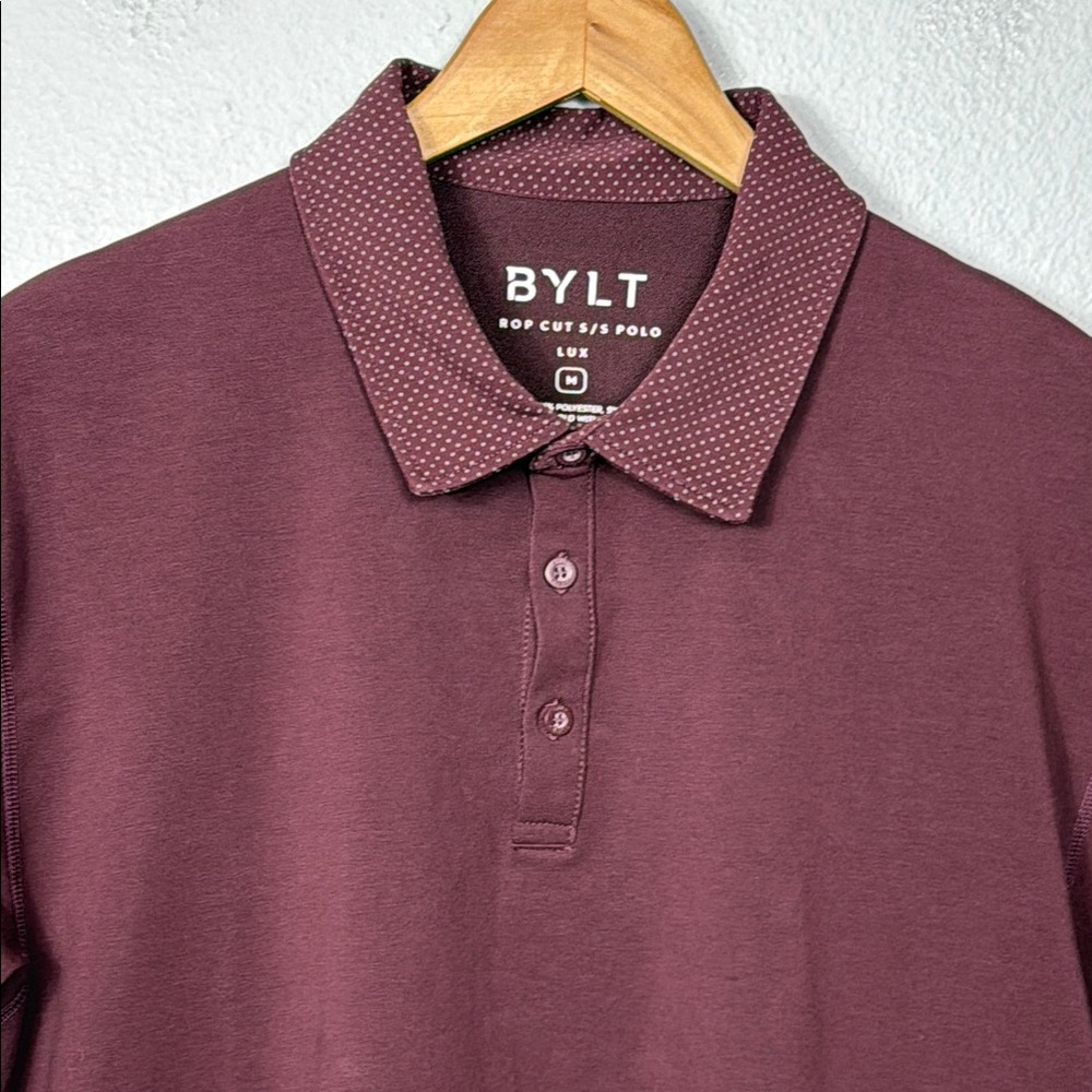 BYLT Men's Drop Cut Lux Polo Shirt